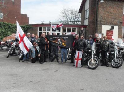 Bikers at St. Georges Day 2011